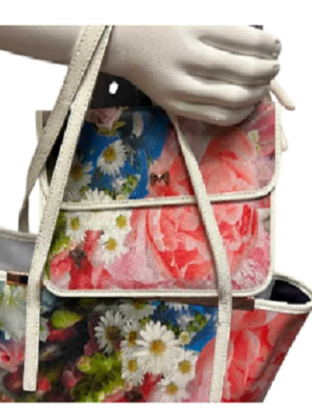 Floryia Large Handbag with Matching Pouch by Ted Baker - Picture 2 of 2